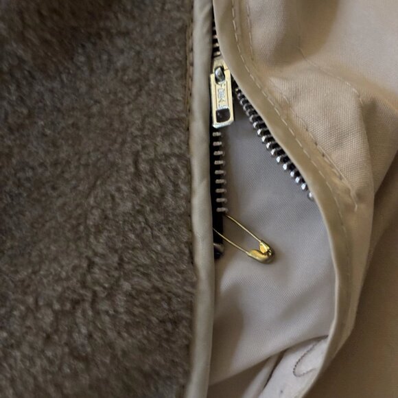 Vintage Womens London Fog Tan With Removable Liner Trench Coat - Picture 6 of 8